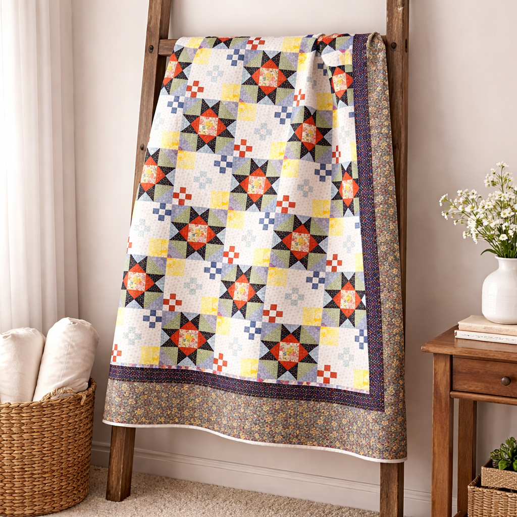 Golden Harvest Sky Quilt Pattern