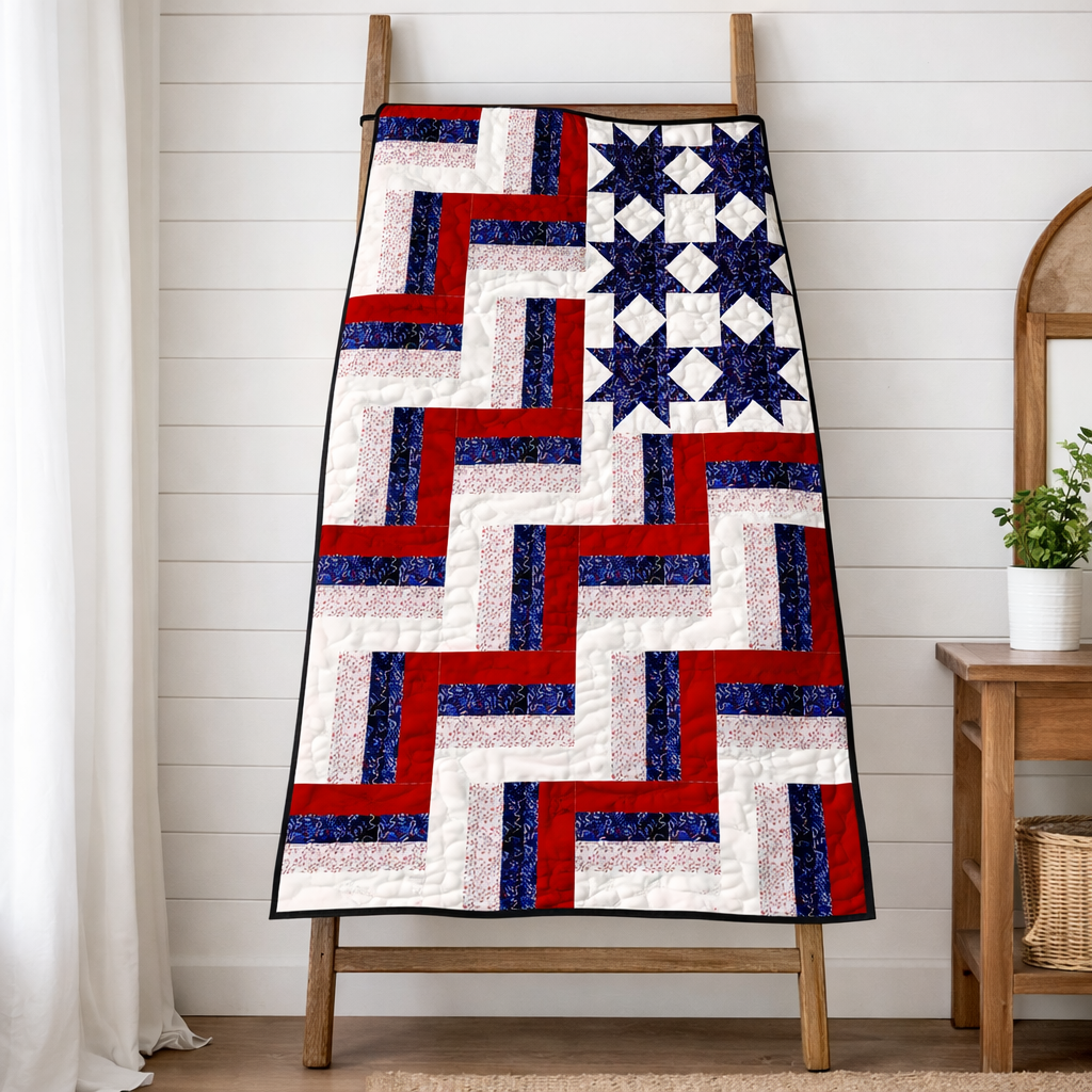 Patriotic Pathways Quilt Pattern