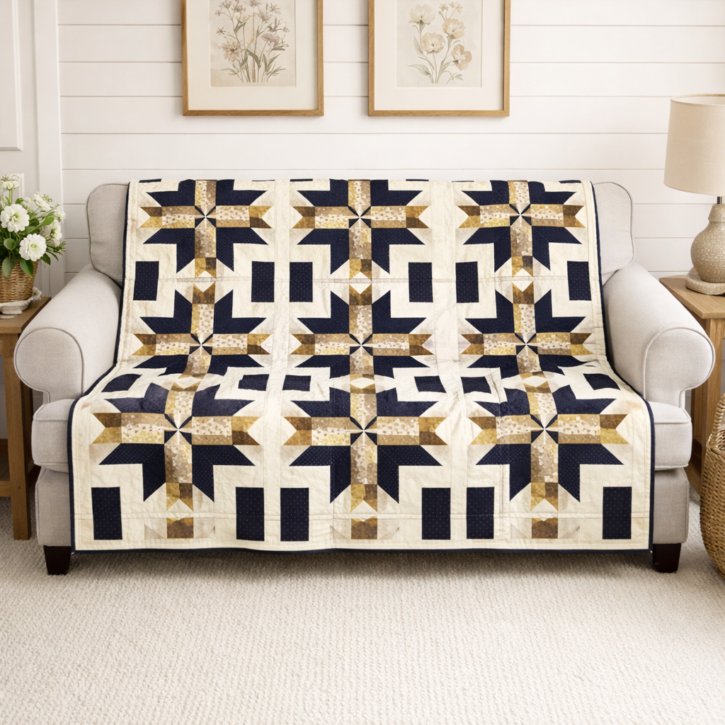 Stellar Blooms Quilt Pattern