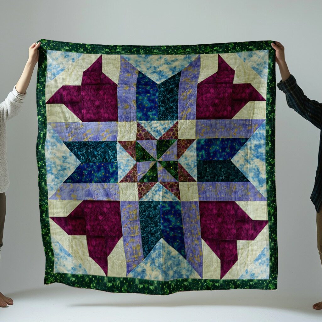Blooming Stars Quilt Pattern