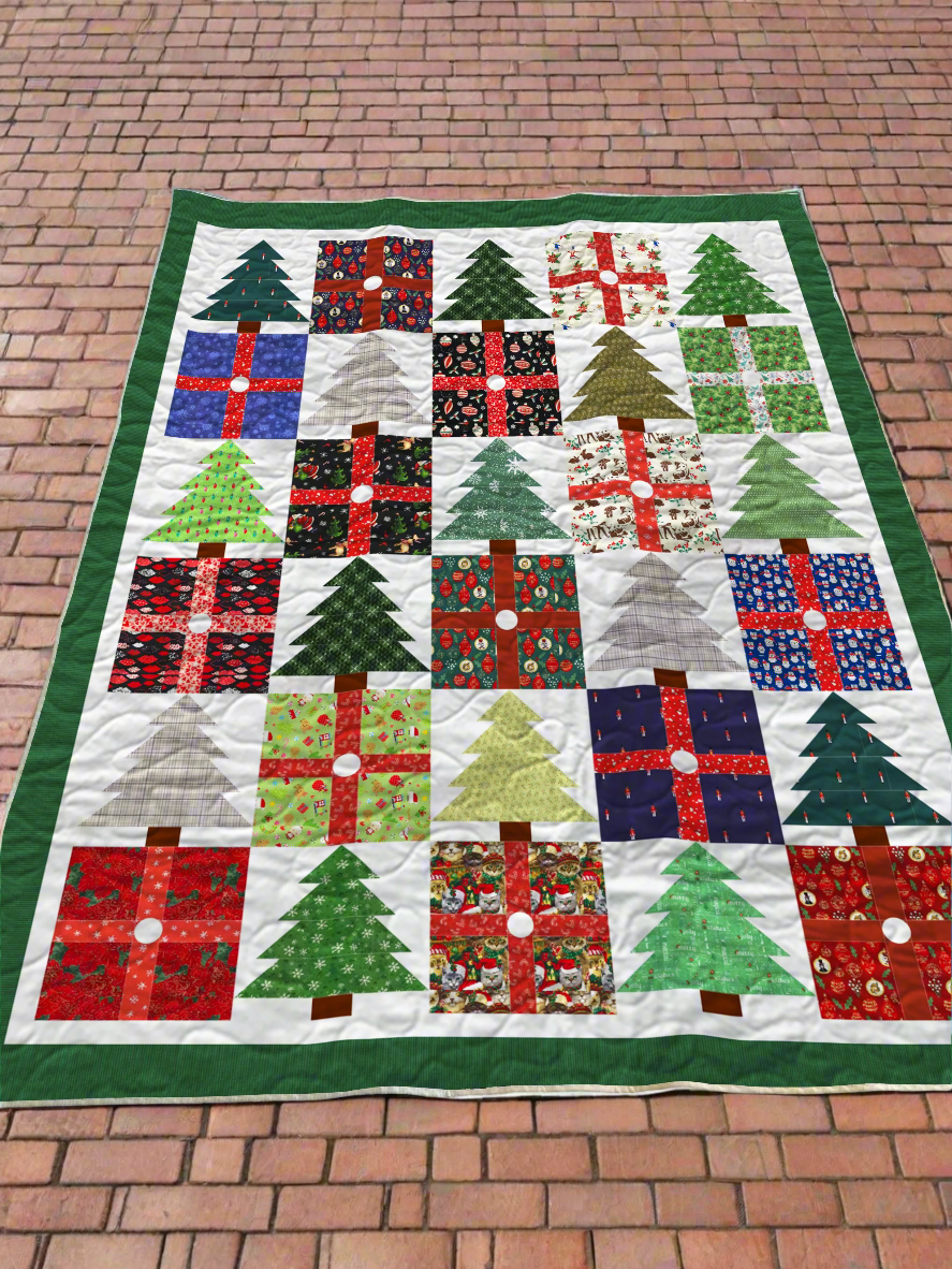 Gifts Under the Tree Quilt Pattern