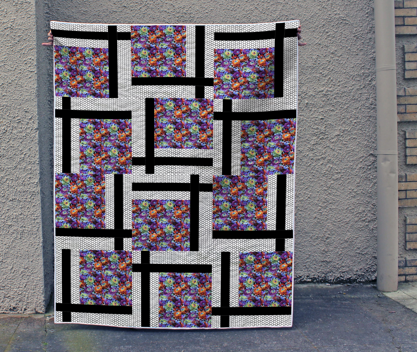 Midnight Blossoms Quilt Pattern