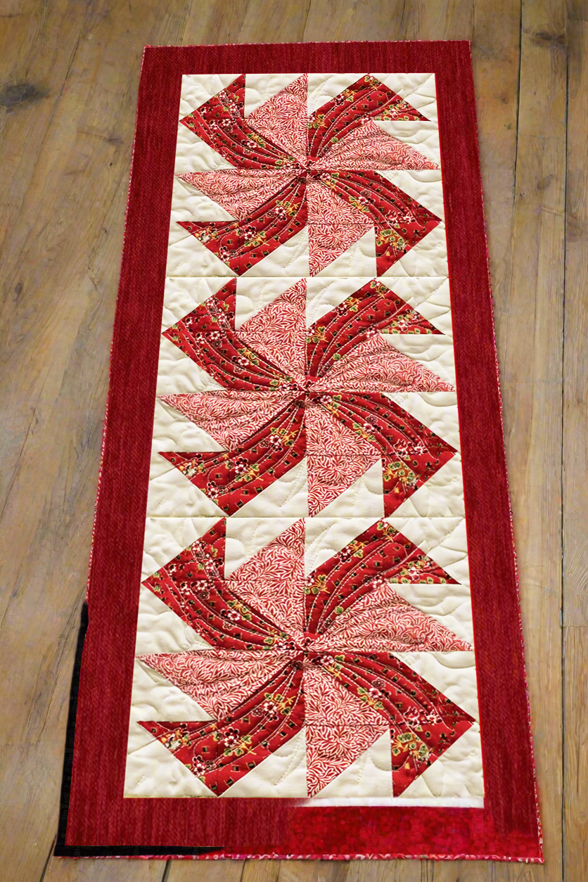 Peppermint Swirl Quilt Pattern