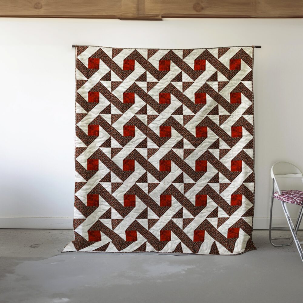 Ruby Maze Quilt Pattern