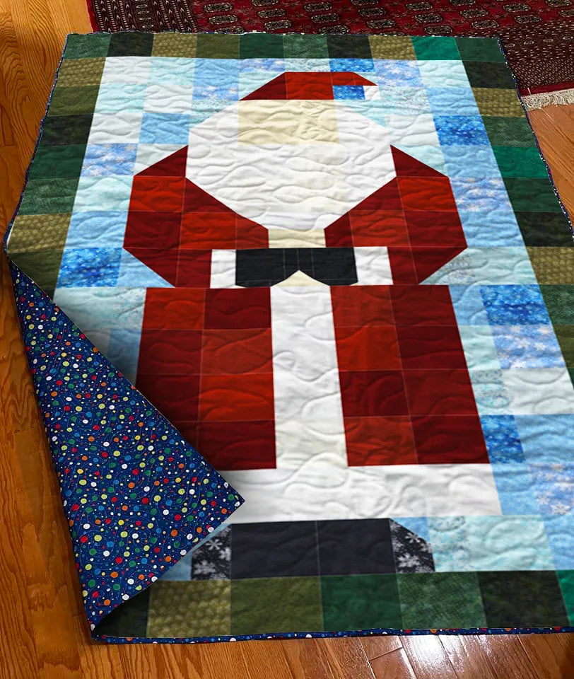 Warm & Cozy Santa Quilt Pattern