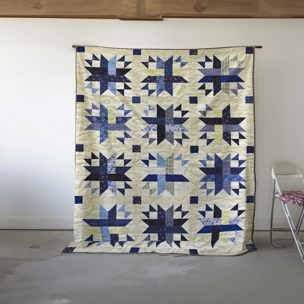 Winter Blossoms Quilt Pattern