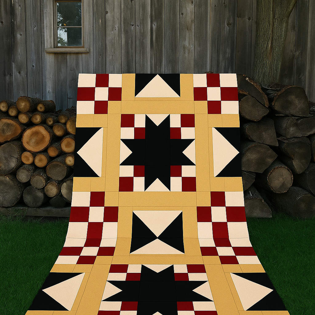 Autumn Starburst Quilt Pattern