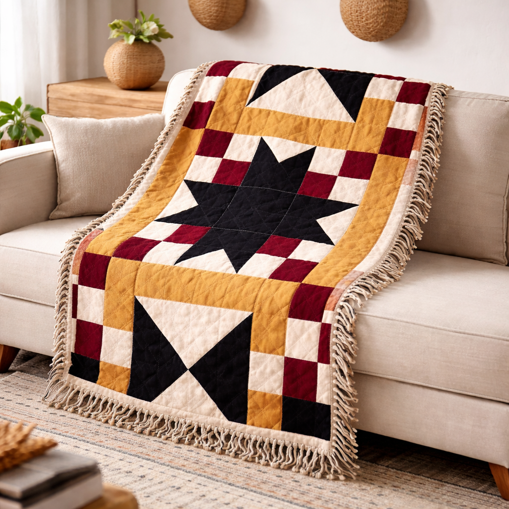 Autumn Starburst Quilt Pattern