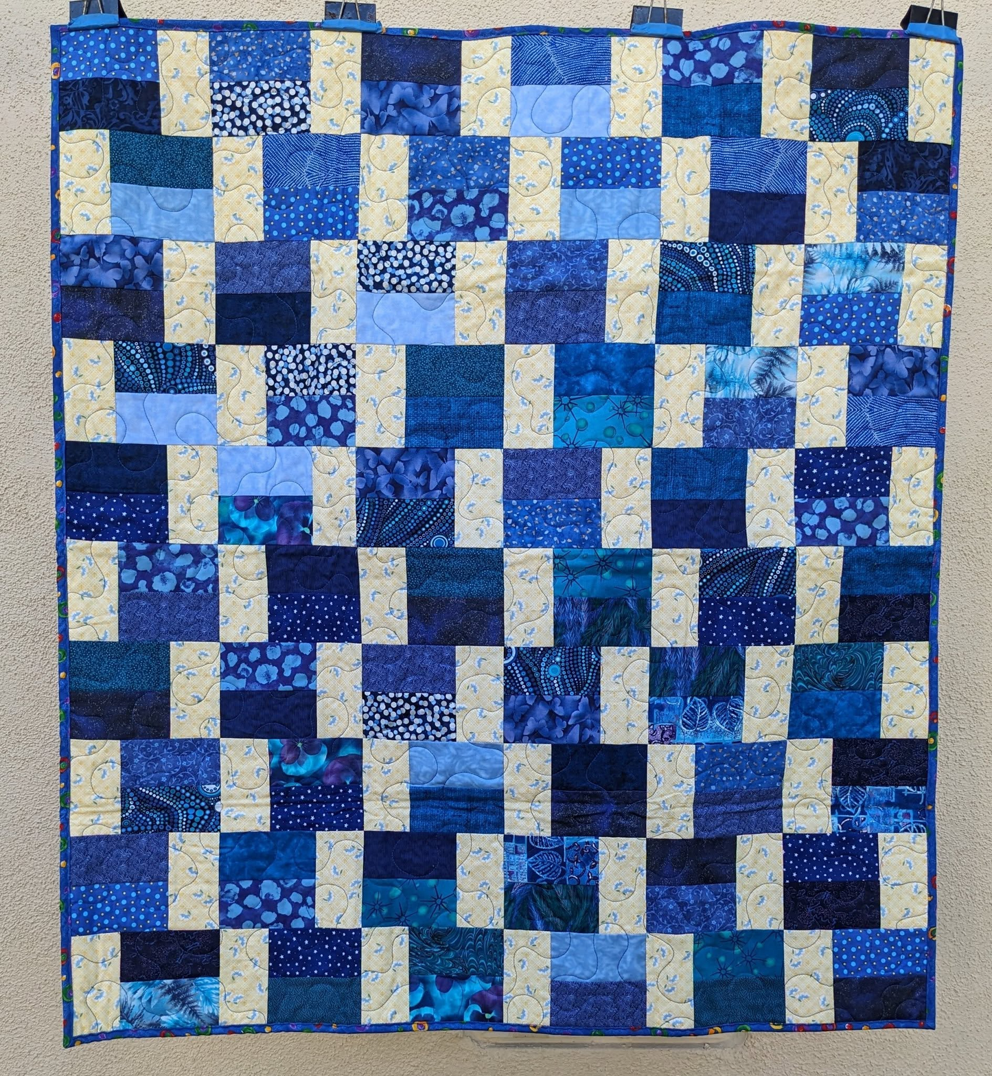 Blue Harmony Quilt Pattern
