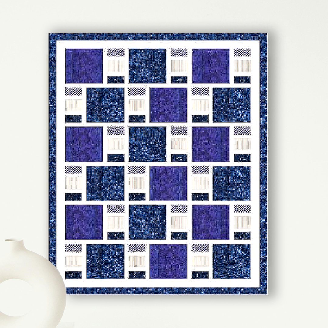 Blue Harmony Quilt Pattern