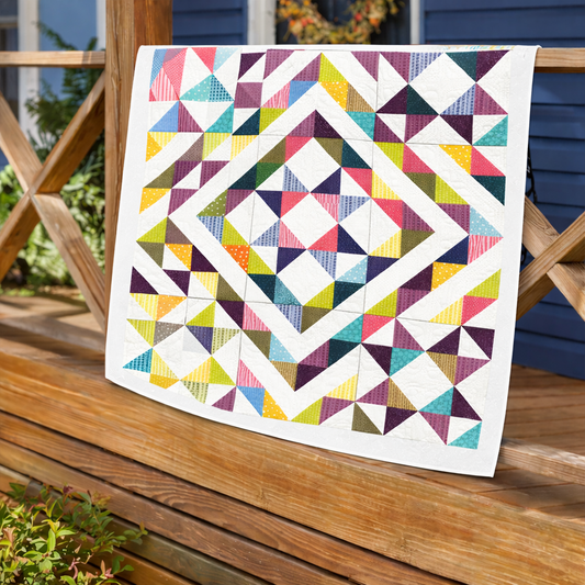 Central Star Radiance Quilt Pattern
