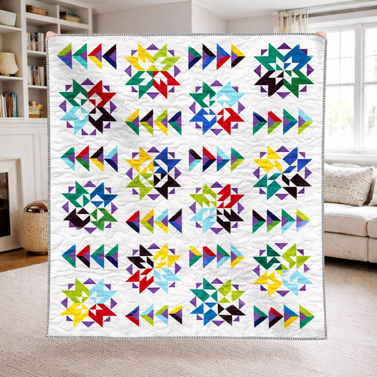 Aurora Burst Quilt Pattern