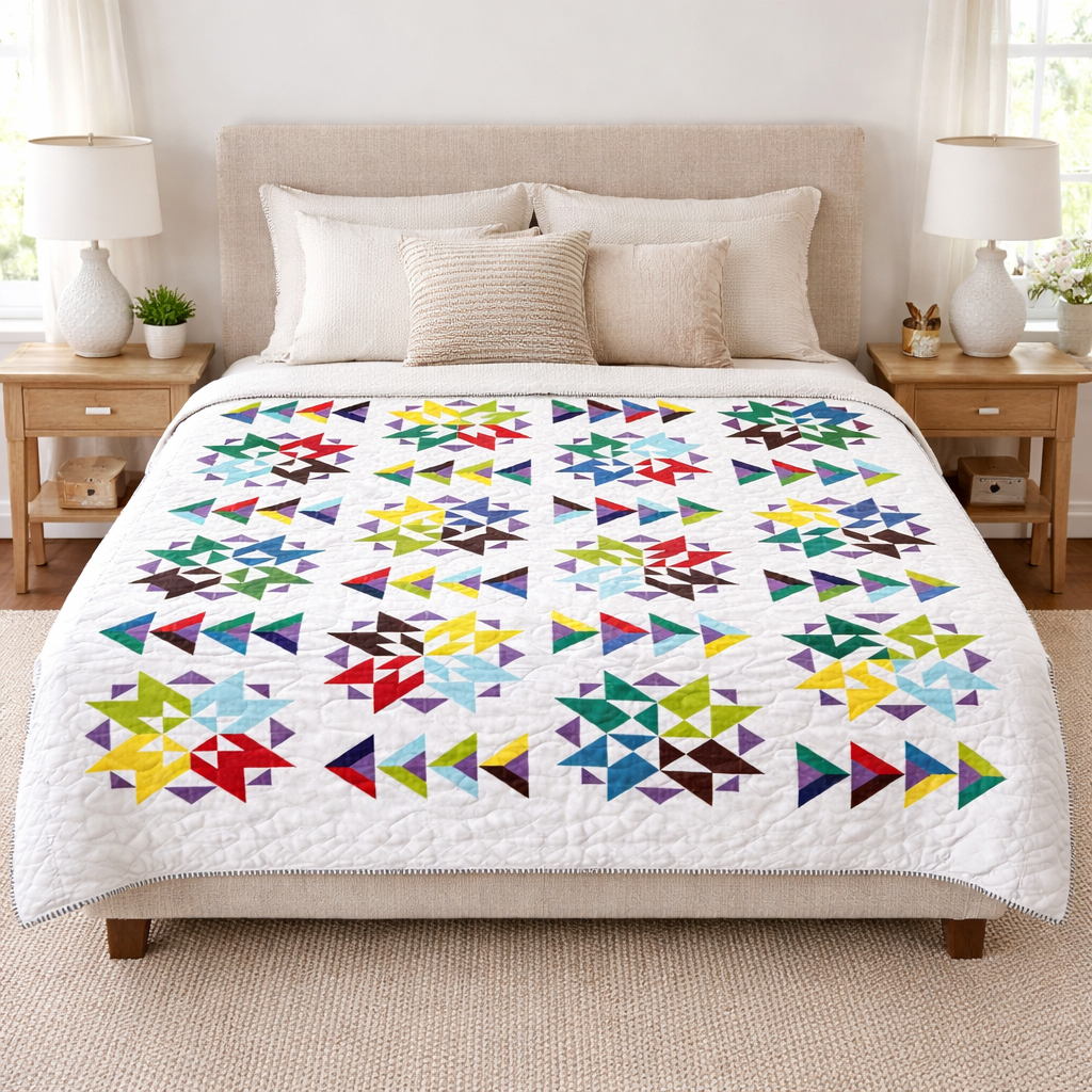 Aurora Burst Quilt Pattern