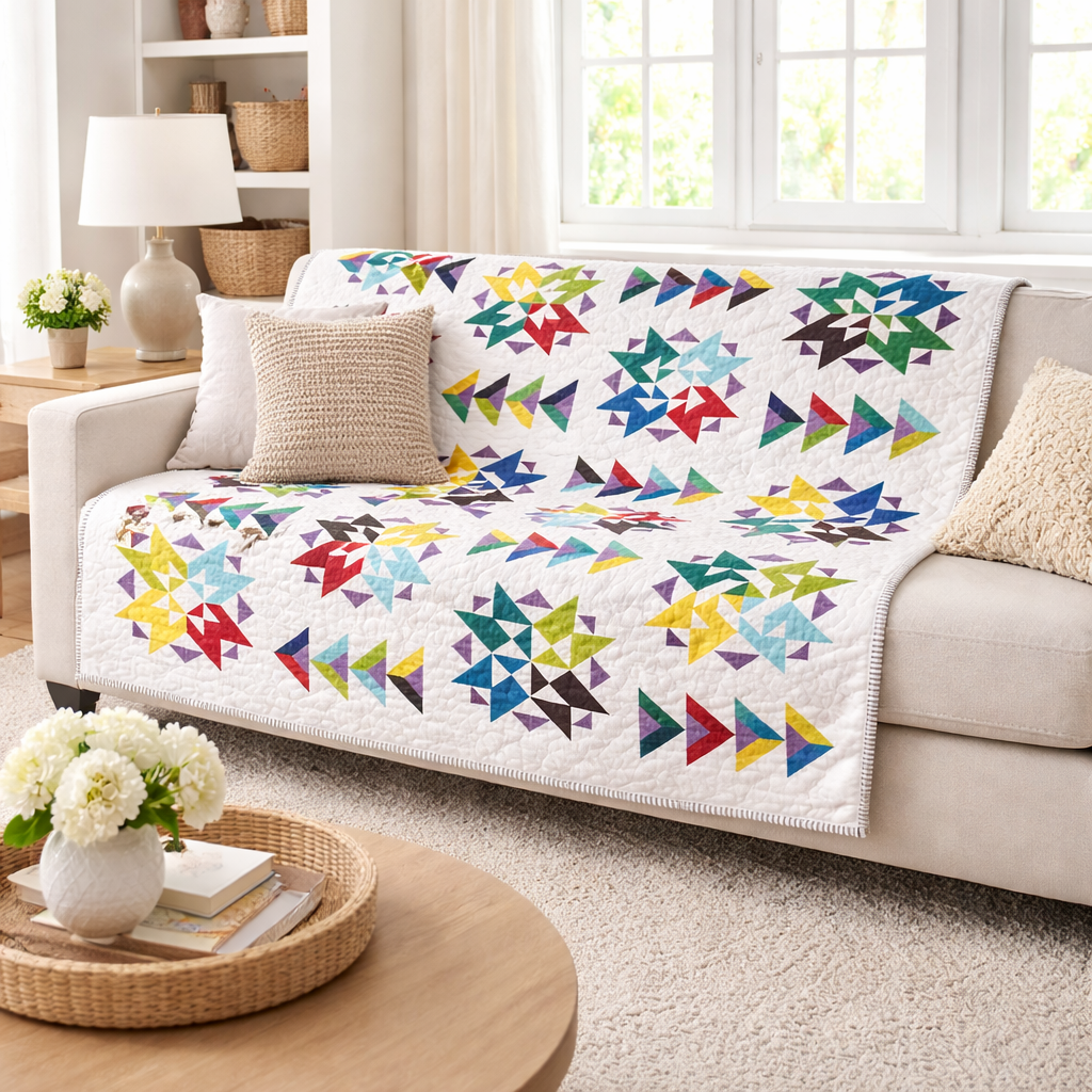 Aurora Burst Quilt Pattern