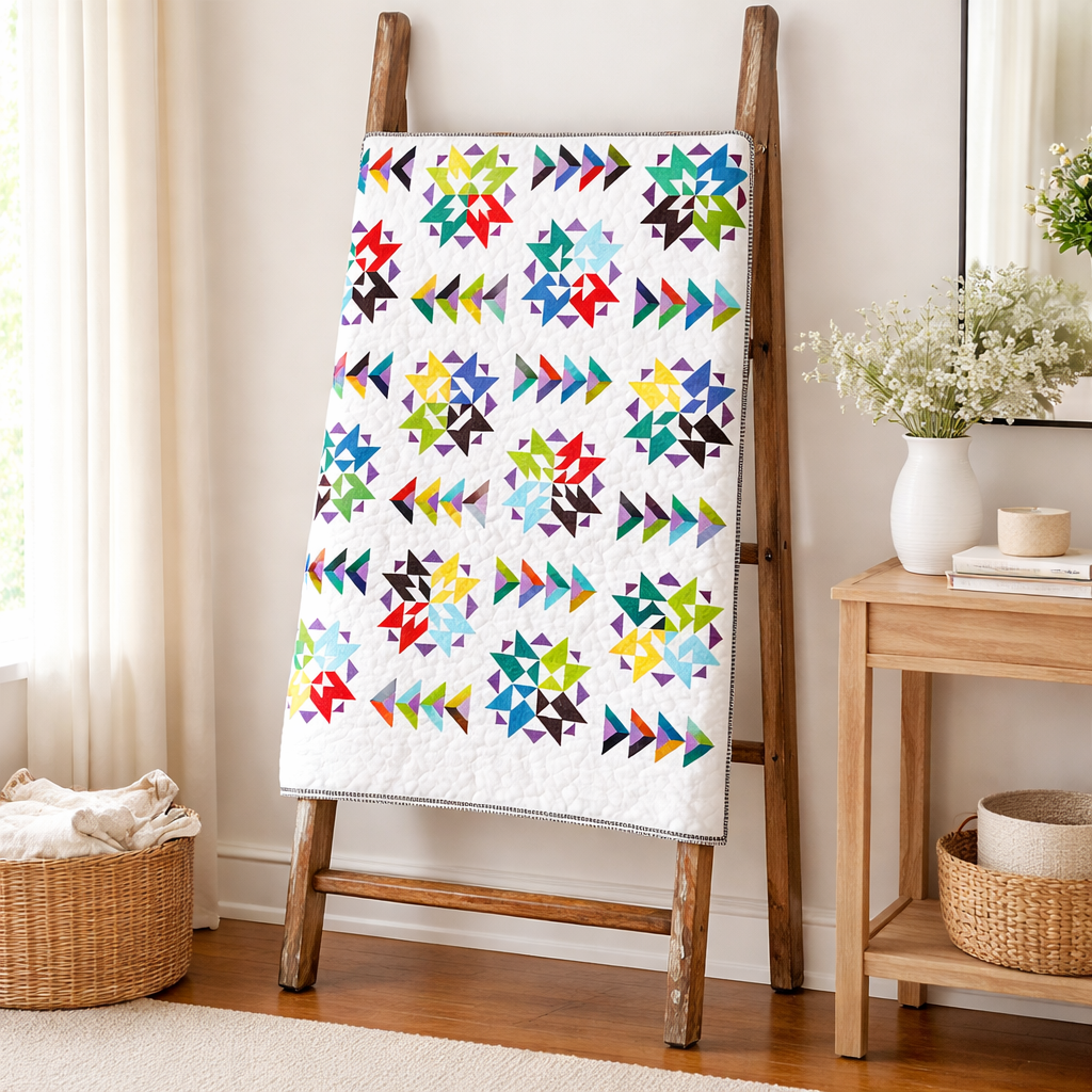 Aurora Burst Quilt Pattern