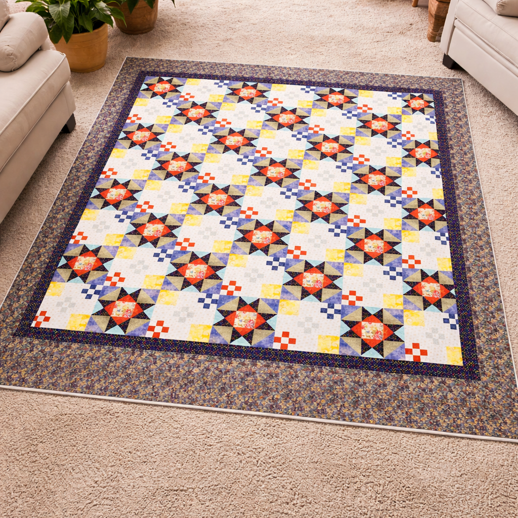 Golden Harvest Sky Quilt Pattern