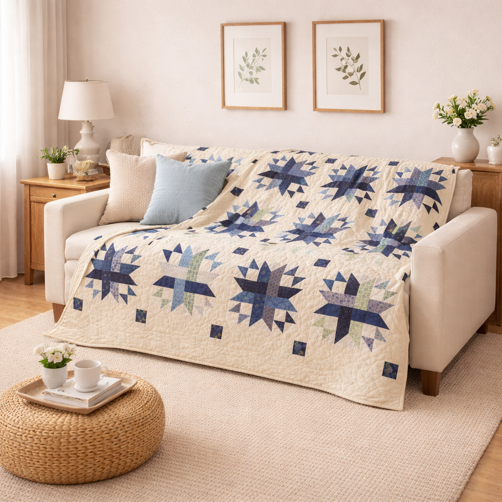 Winter Blossoms Quilt Pattern