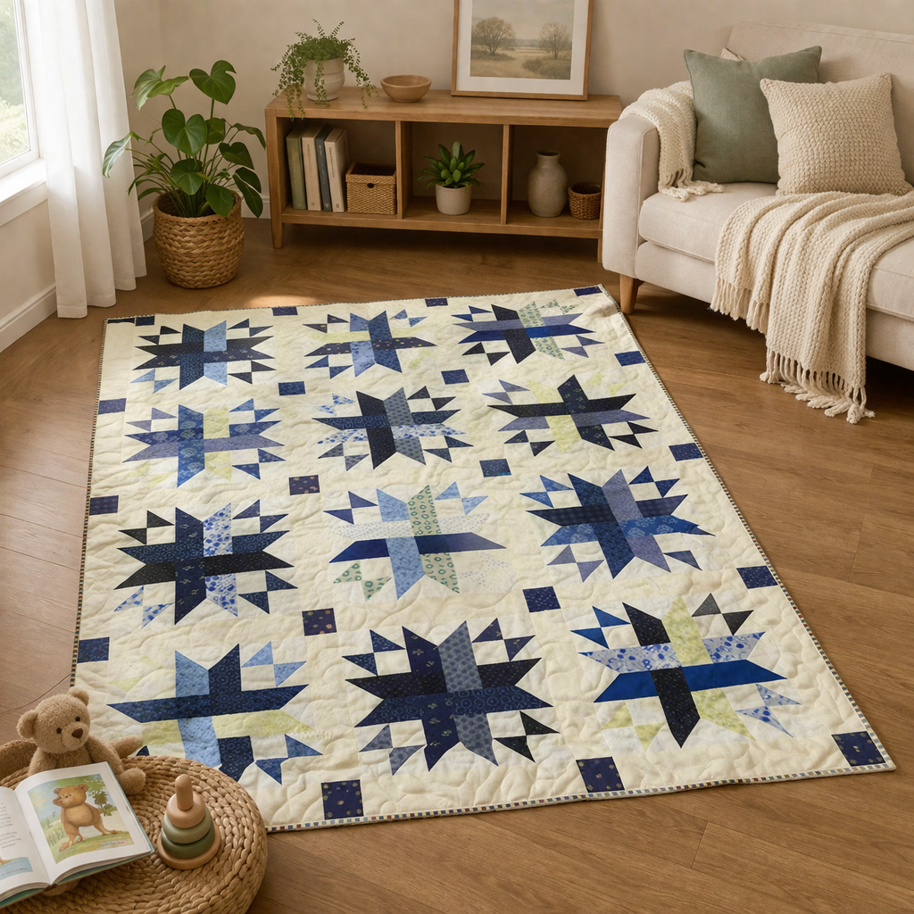 Winter Blossoms Quilt Pattern