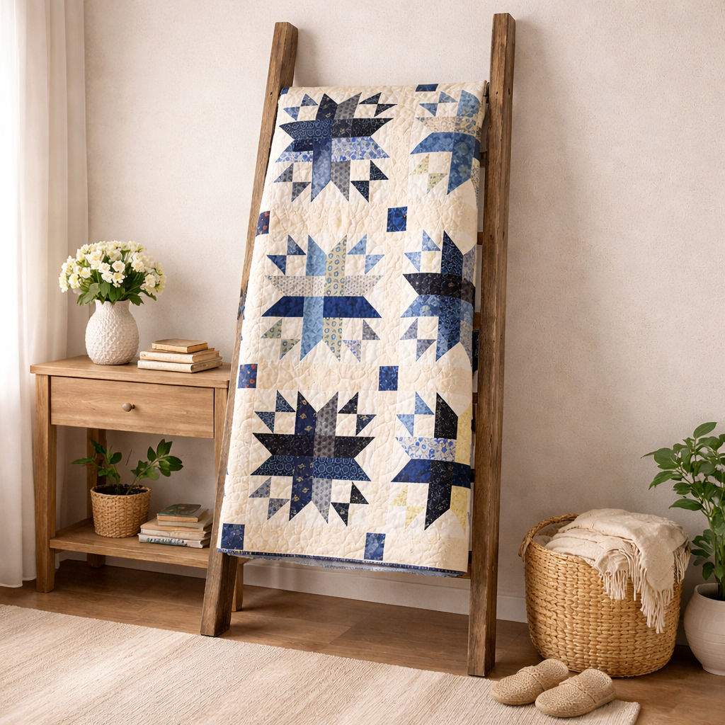 Winter Blossoms Quilt Pattern