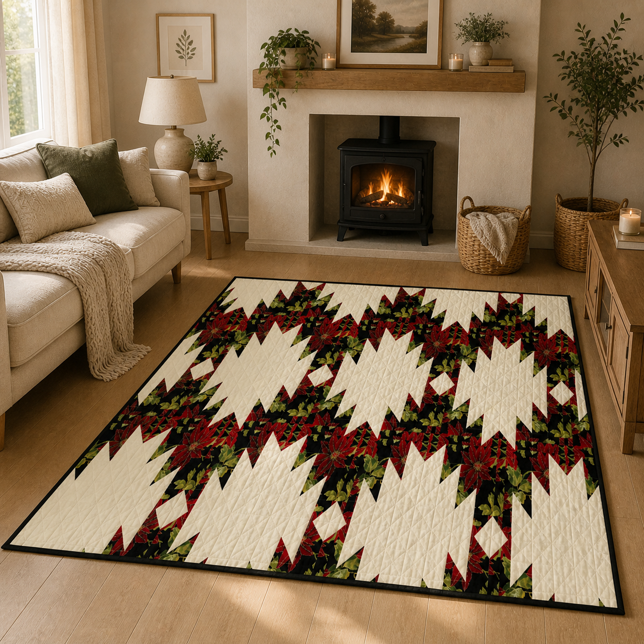 Floral Festivity Quilt Pattern