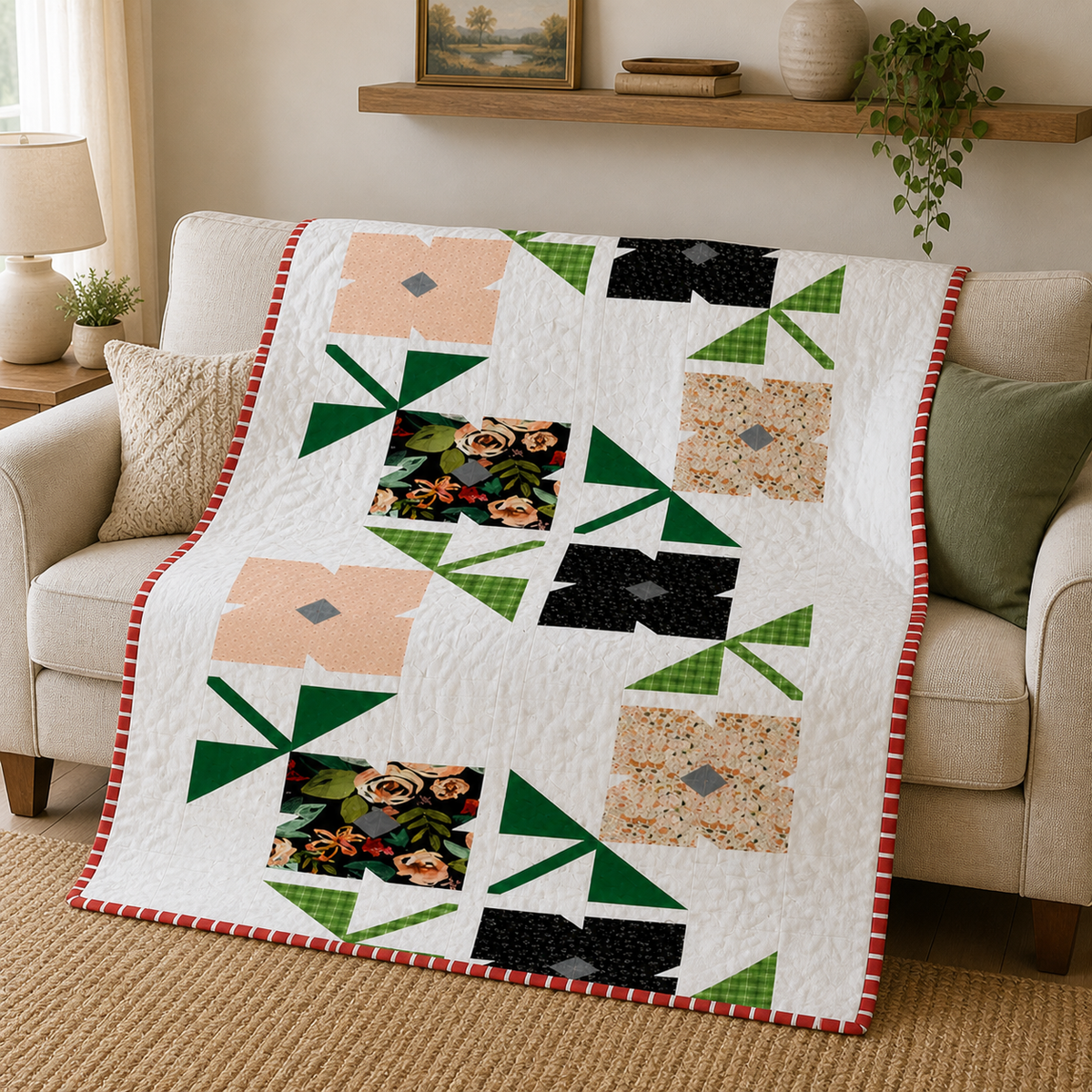 Garden Pathway Quilt Pattern