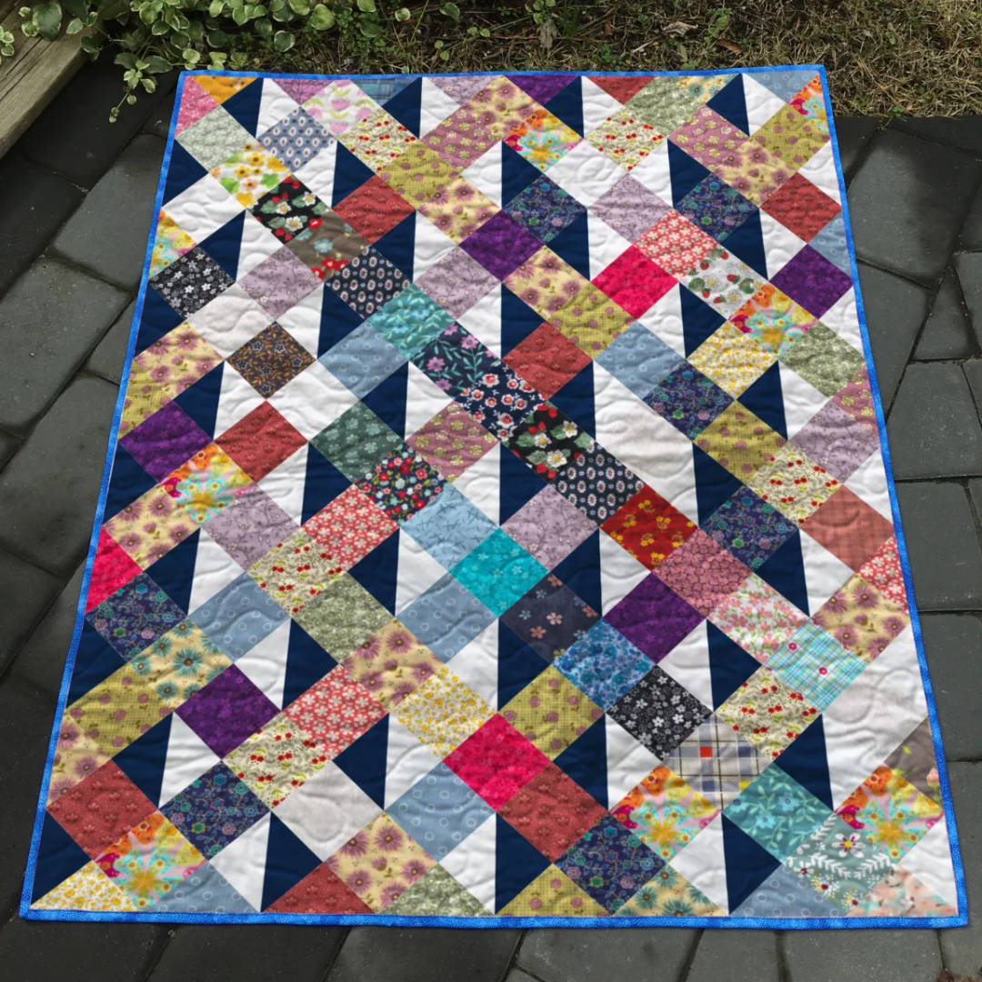 Colorful Corners Quilt Pattern