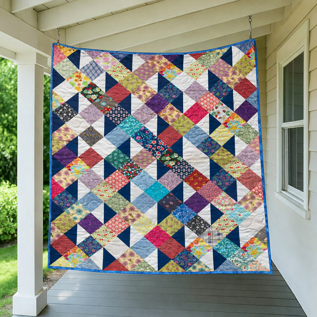 Colorful Corners Quilt Pattern