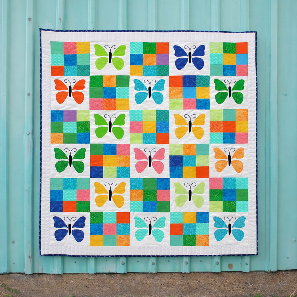 Colorful Wings Quilt Pattern