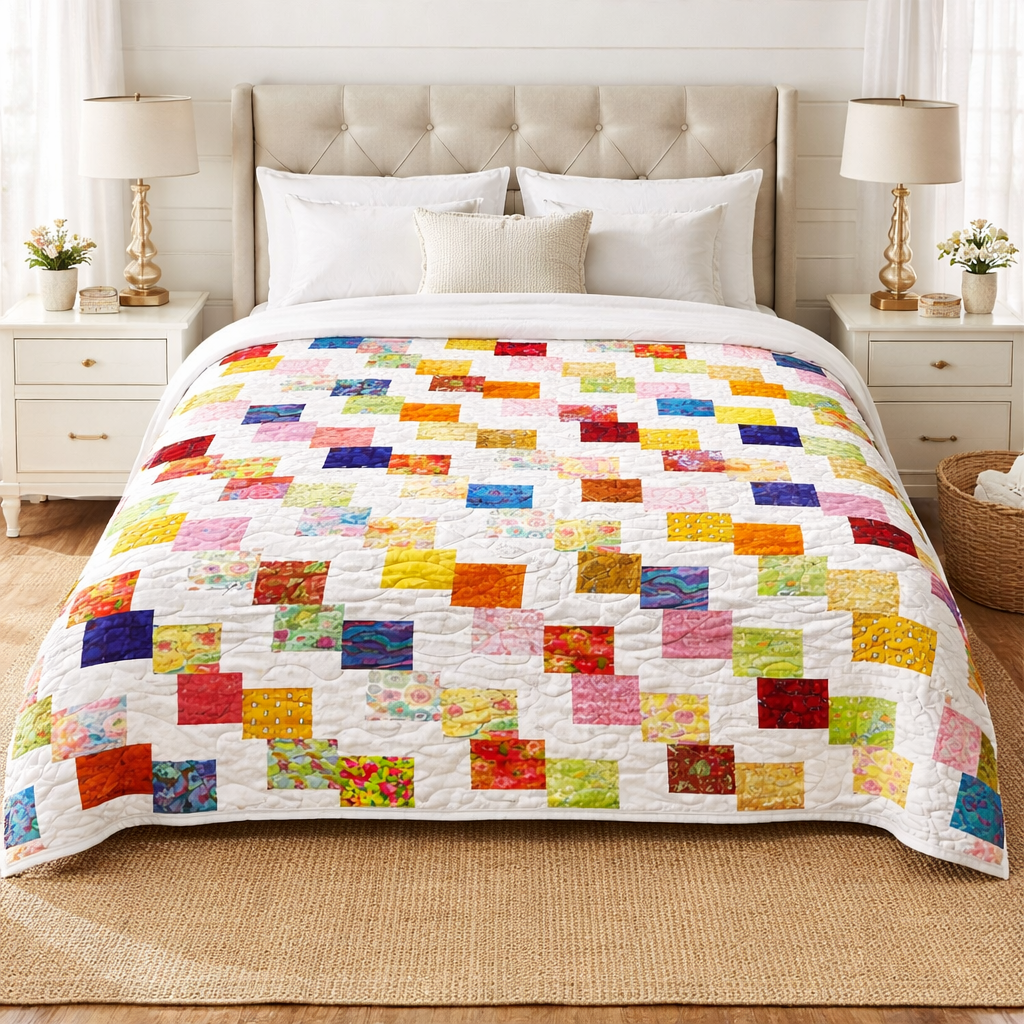 Confetti Delight Quilt Pattern