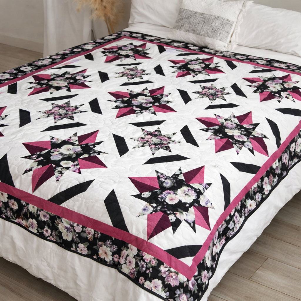 Compass Rose Quilt Pattern