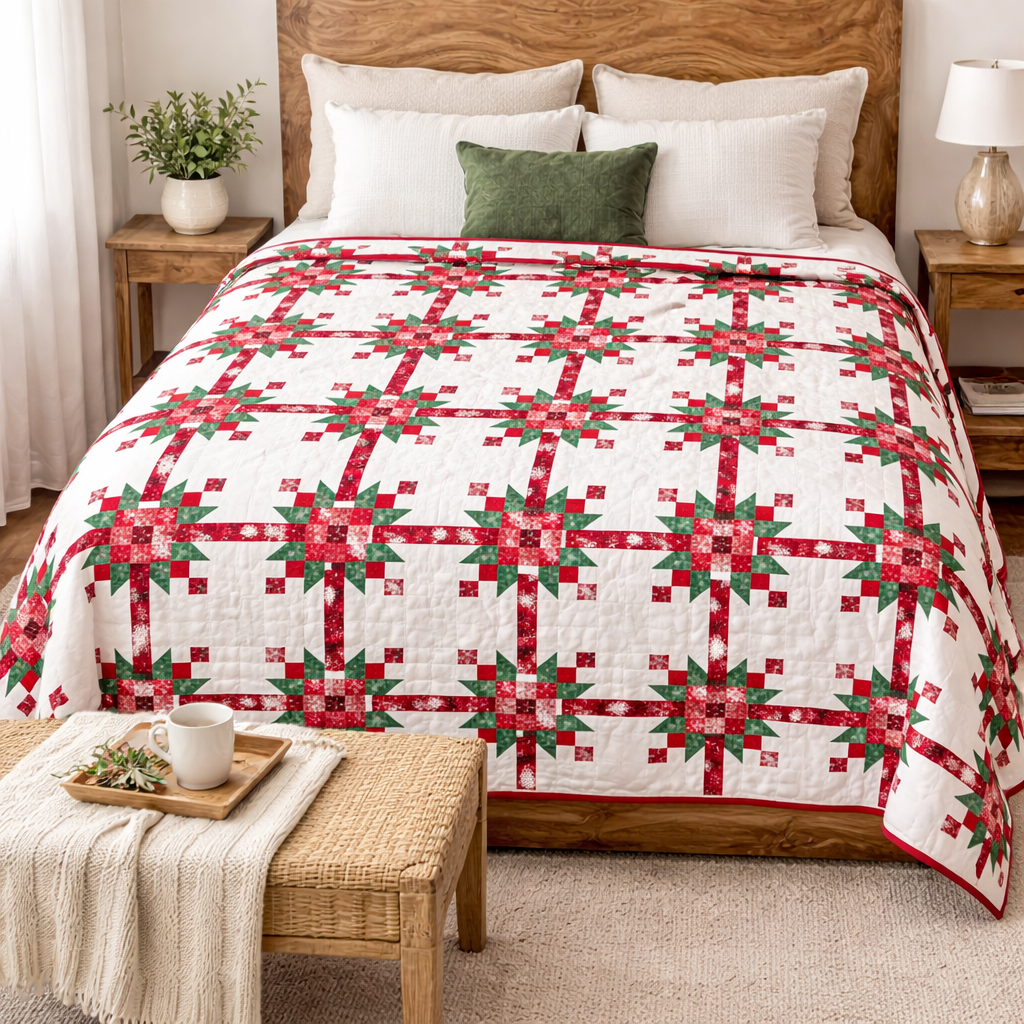 Festive Crossroads Quilt Pattern