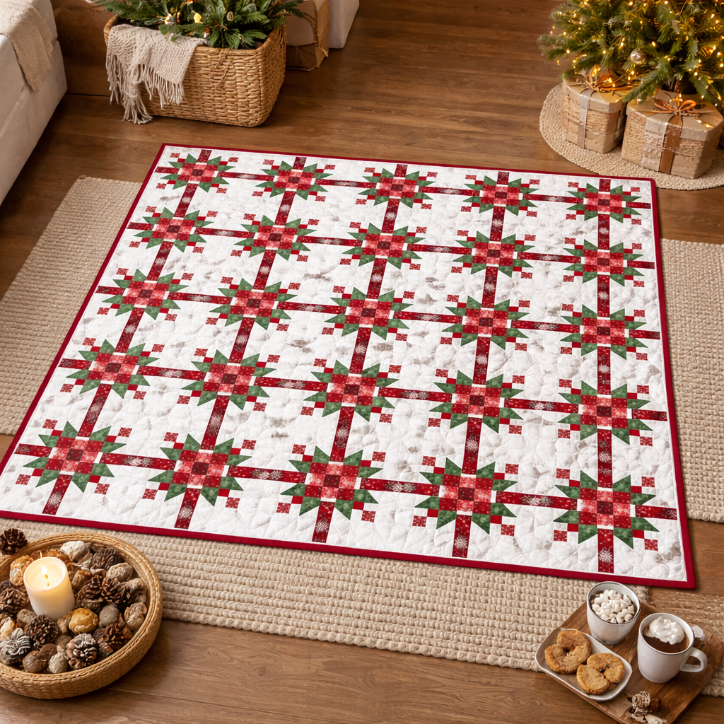Festive Crossroads Quilt Pattern