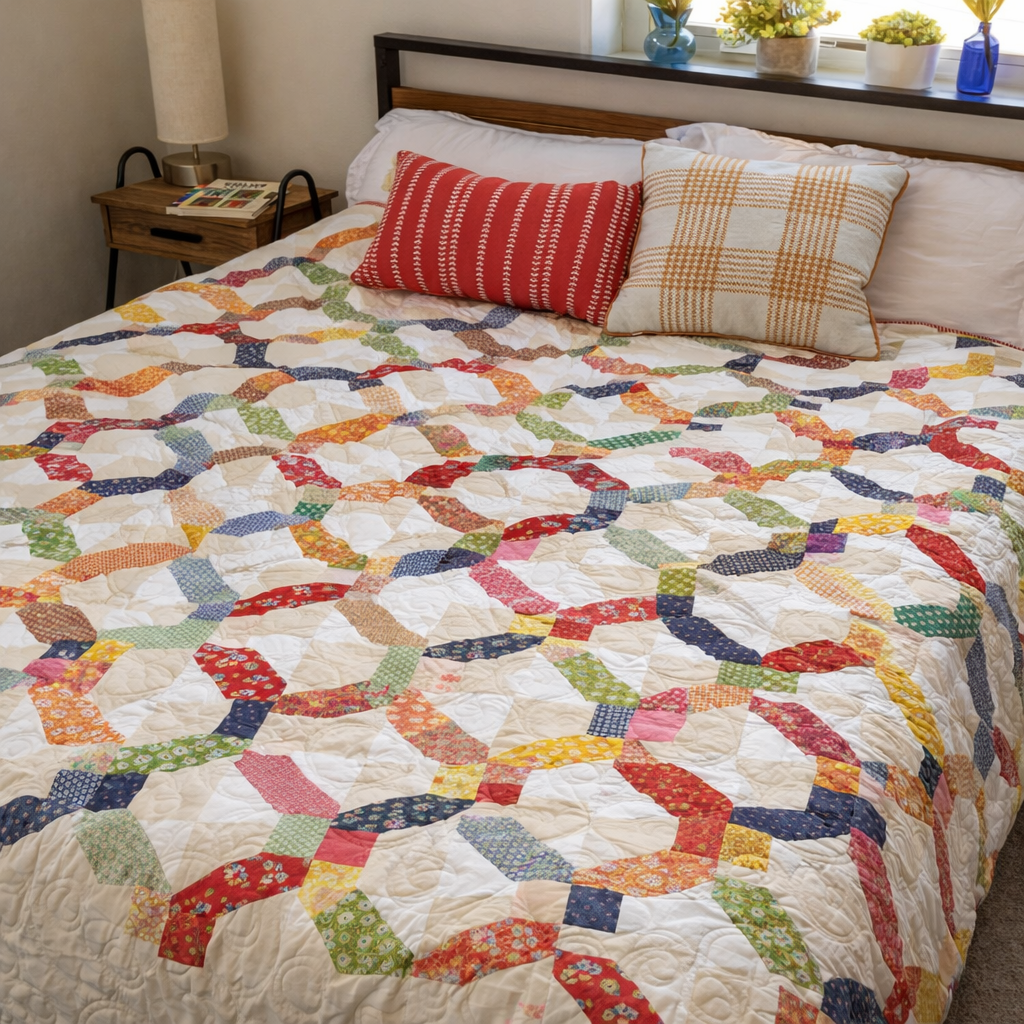Dancing Ribbons Quilt Pattern