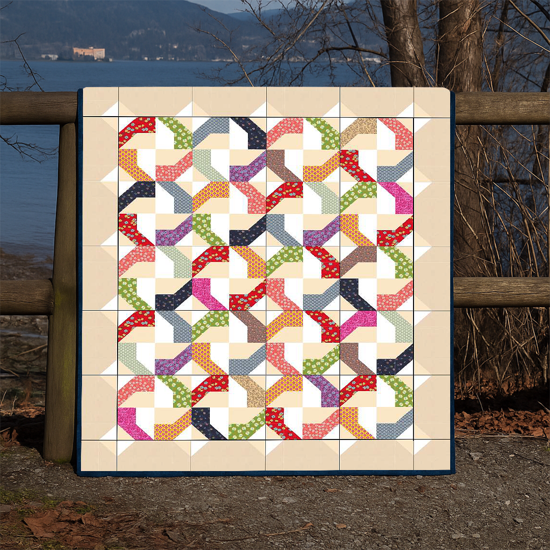 Dancing Ribbons Quilt Pattern