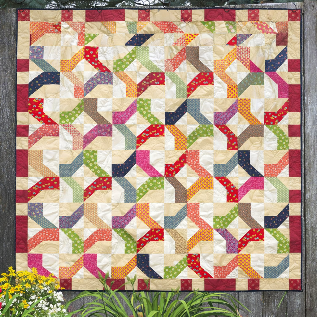 Dancing Ribbons Quilt Pattern