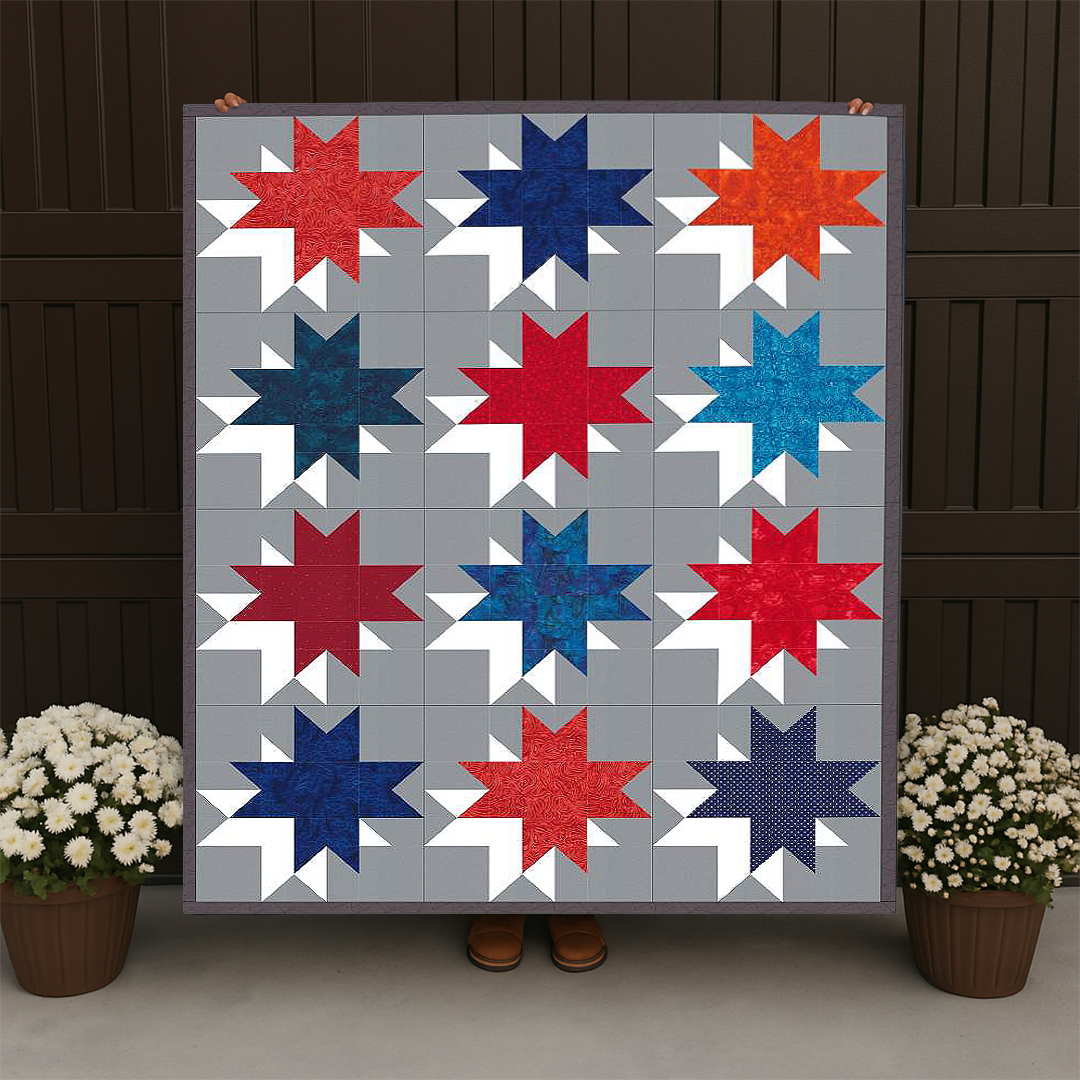 Double Star Quilt Pattern