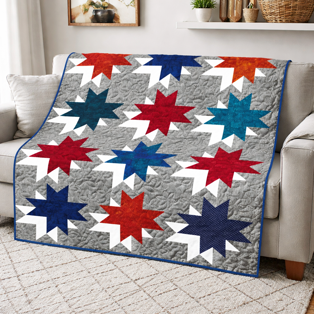 Double Star Quilt Pattern