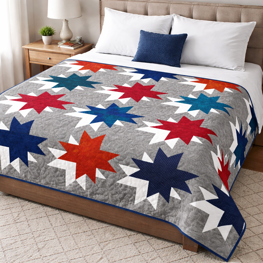 Double Star Quilt Pattern