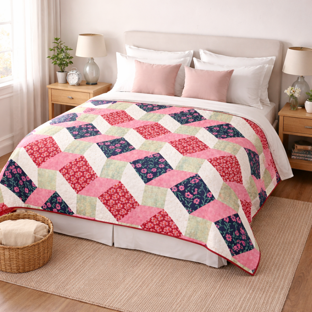 Elevation Steps Quilt Pattern