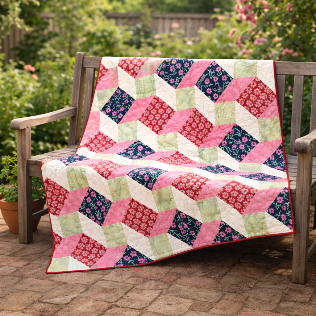 Elevation Steps Quilt Pattern
