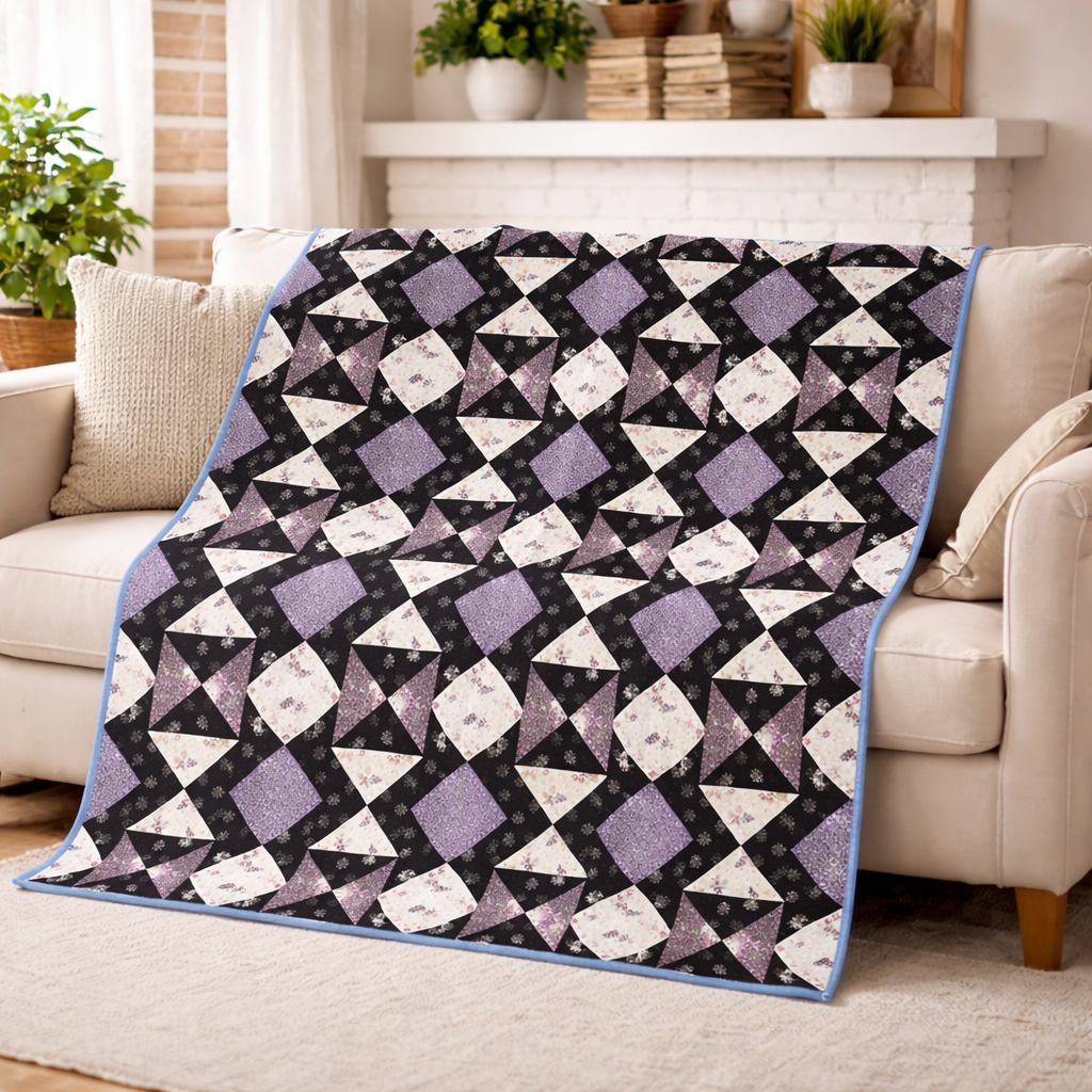 Enchanted Garden Whispers Quilt Pattern