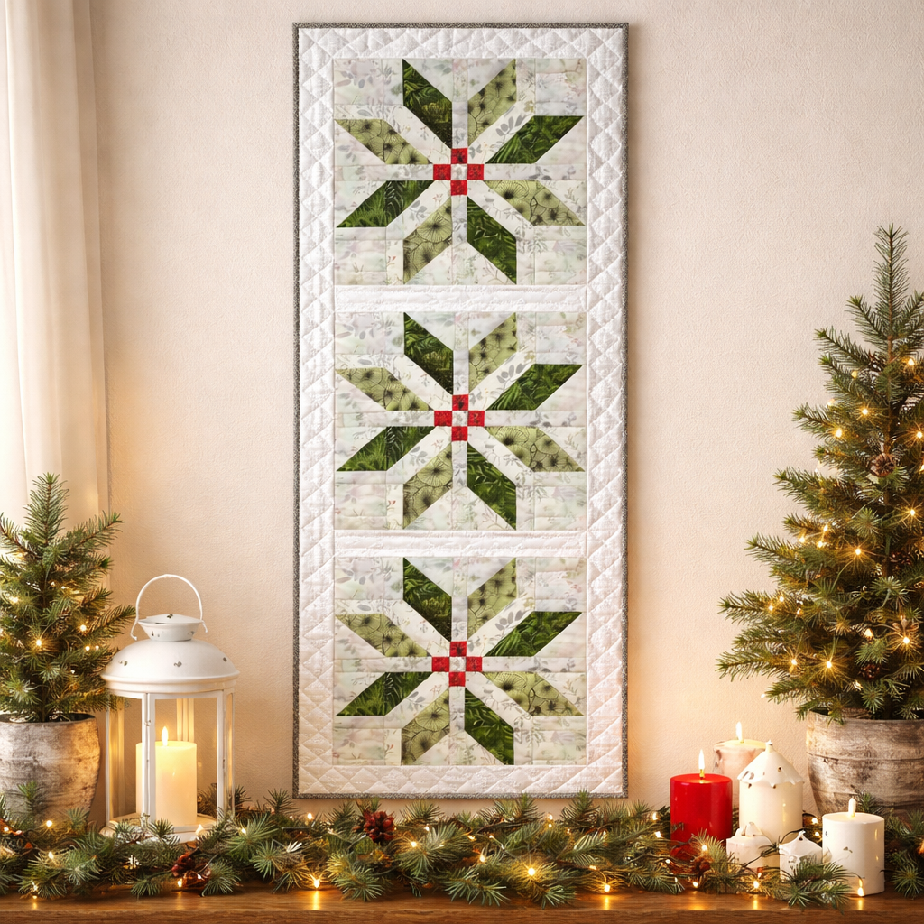 Evergreen Blooms Quilt Pattern