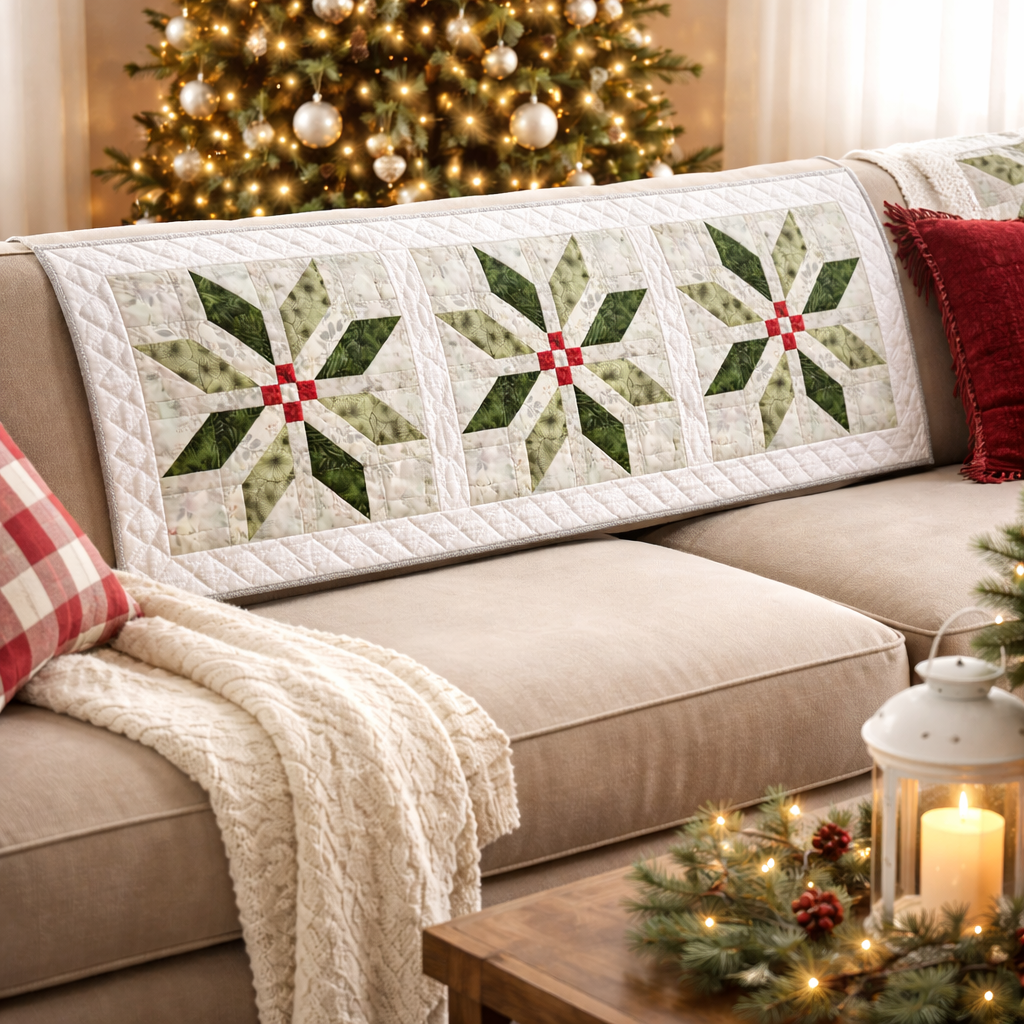 Evergreen Blooms Quilt Pattern