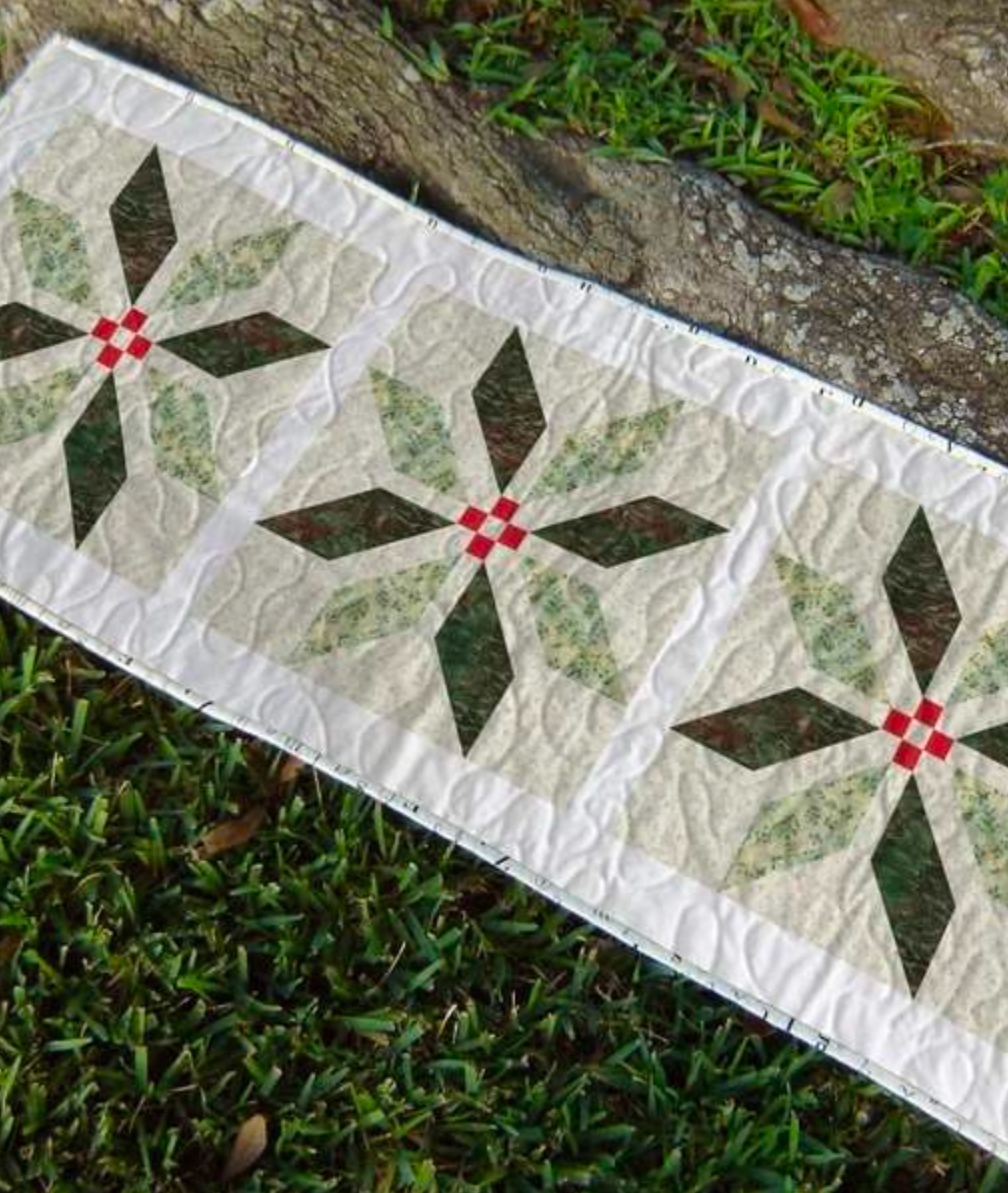 Evergreen Blooms Quilt Pattern