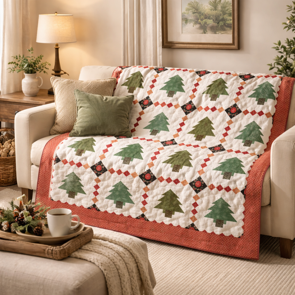 Christmas Pines Quilt Pattern