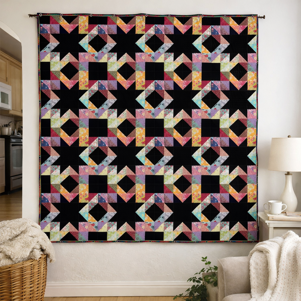 Flower Night Mystery Quilt Pattern