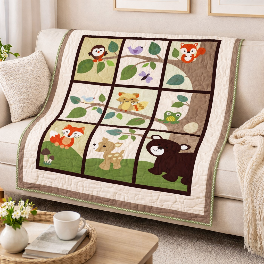 Forest Friends Quilt Pattern