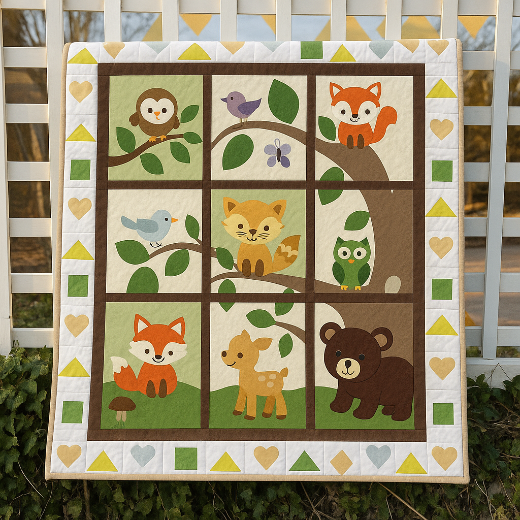 Forest Friends Quilt Pattern
