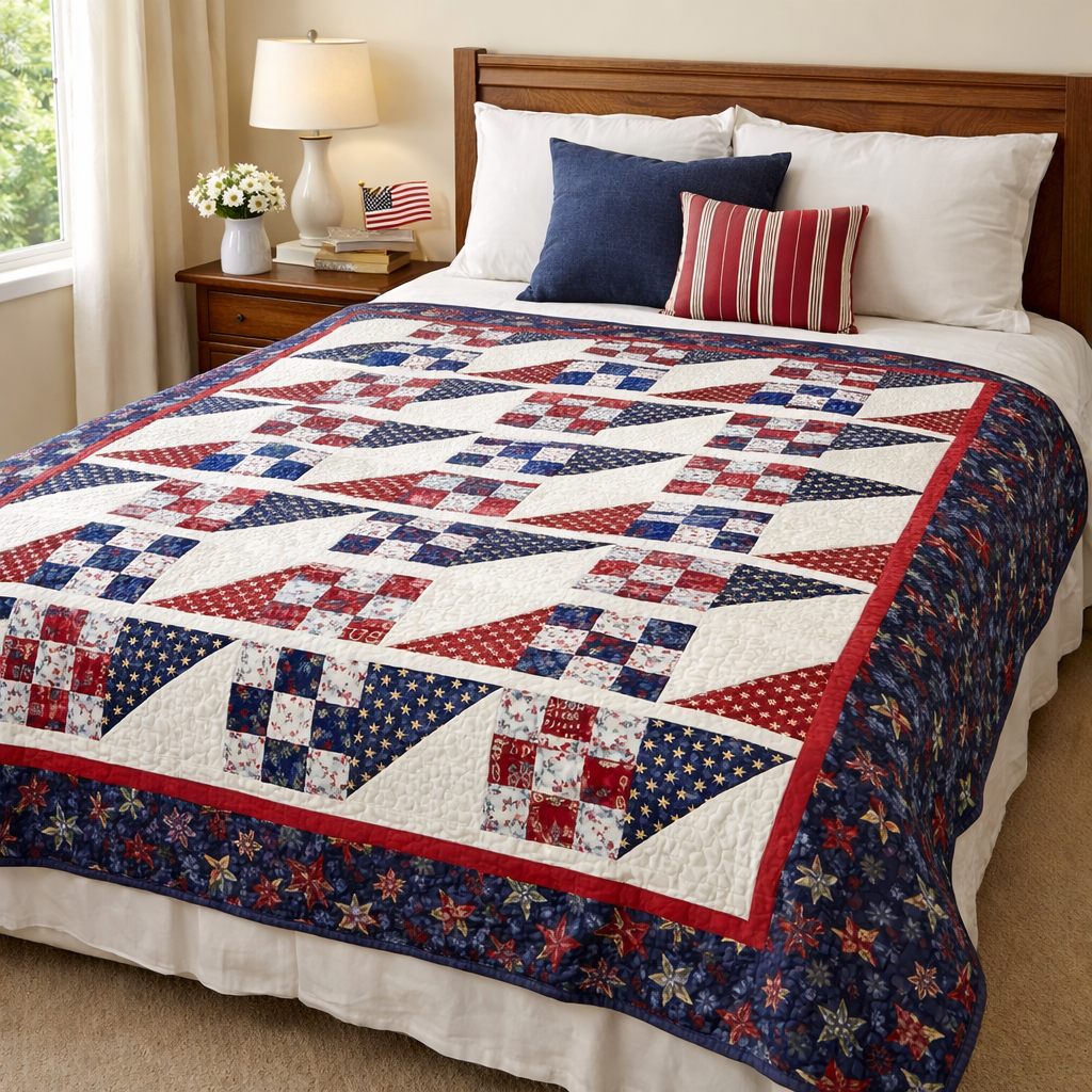 Freedom Flight Quilt Pattern