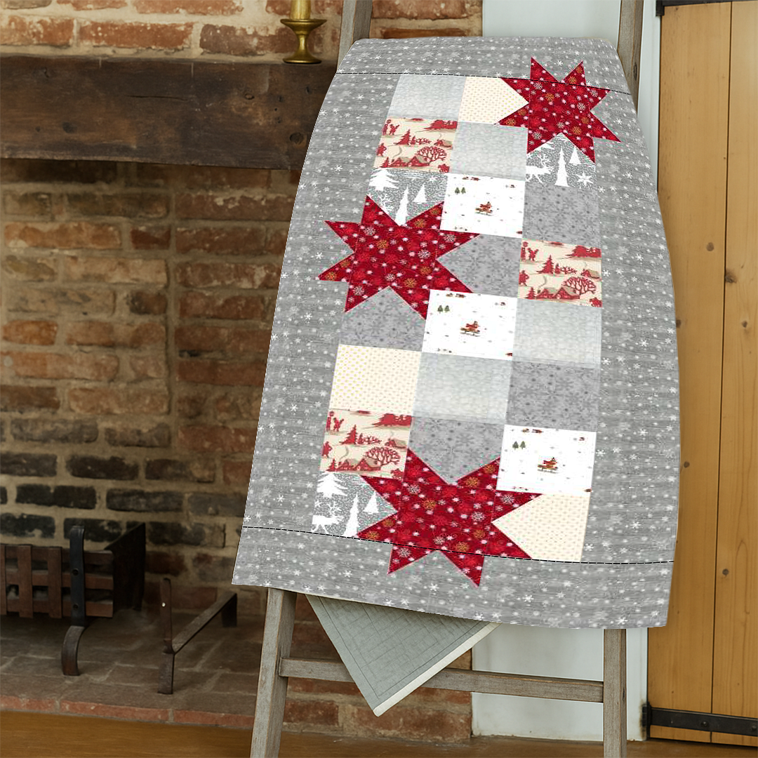 Frosted Stars Quilt Pattern